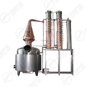 Tintura de álcool planta cobre ainda equipamentos de distileração de cobre vodka ainda