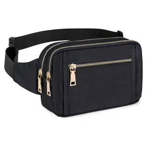 Reizen Mode Lichtgewicht Goede Rits Vrouwen Mannen Bum Riem Waterdichte Schattige Cross Body Stijlvolle Taille Zakken Nylon Heuptasje