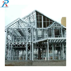 Metalen Bouw Metalen Stalen Structuur Gebouw Frame Magazijnen Werkplaats Fabriek Fabriek Huis Garage Metalen Gebouw