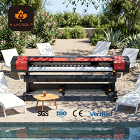 Impresora de Inyección de Tinta Eco Solvente CMYK NEWIN de 3.2m, Cabezales de Impresión DX5 2 XP600, Alta Velocidad 35m2/h, Máquina Automática para Impresión de Pancartas, Papel y Adhesivos