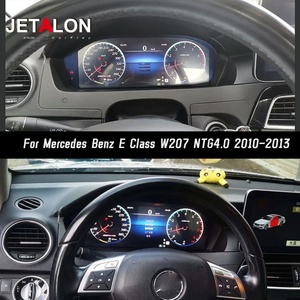 แผงหน้าปัดมาตรวัดความเร็ว GPS ระบบ Linux สำหรับรถยนต์ Mercedes Benz E Class W207 ปี 2010-2013 จอแสดงผลดิจิทัล แผงหน้าปัดแบบดิจิทัล ห้องนักบินเสมือน - Product Image 2