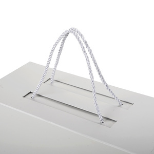 Custom Logo Biodegradable Oversized Jute <strong>Handle</strong> Clothing Packaging Set <strong>Foldable</strong> Gift <strong>Box</strong> <strong>with</strong> Magnetic Closure - Product Image 3