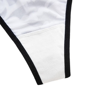 Halloween Citrouille Lettre Imprimer Tricoté Nylon <span class=keywords><strong>String</strong></span> Sans Couture Femmes Sexy Drôle Mince Respirant Anti-bactérien Taille Basse Culotte - Product Image 5