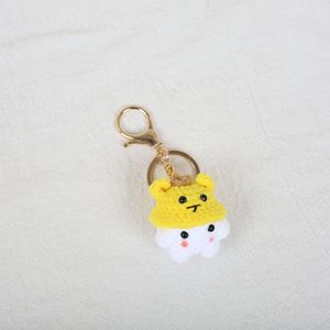 Llaveros de ganchillo, peluches tejidos, <span class=keywords><strong>amigurumi</strong></span>, muñecos de animales artísticos, llaveros, pequeños juguetes de peluche bonitos, regalo, <span class=keywords><strong>llavero</strong></span> de setas - Product Image 3
