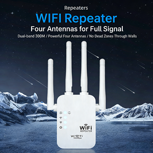 Répéteur <span class=keywords><strong>WiFi</strong></span> Prise UE 2.4G 5G Longue Portée 300 Mbps Amplificateur de Signal Routeur Sans Fil Répéteur <span class=keywords><strong>Internet</strong></span> Amplificateur Réseau - Product Image 2