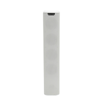 Haut-parleur colonne 120W pour système audio d'église et de lieux de moyenne taille, en ABS et aluminium, pour sonorisation intérieure