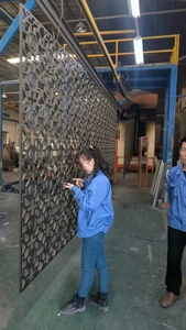 Panneau de mur rideau en aluminium contemporain avec design découpé au laser pour revêtement extérieur de bâtiment, surface anodisée anti-corrosion - Product Image 3