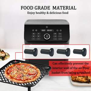 Juego de Soportes de Silicona para <span class=keywords><strong>Bandeja</strong></span> de Horno y Freidora de Aire <span class=keywords><strong>COSORI</strong></span> de 10L, Patas Protectoras y Almohadillas de Goma Desechables - Product Image 4