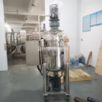 Mélangeur automatique de savon liquide en acier inoxydable, moteur AC, réacteur chauffant pour détergent, agitateur pour aliments et boissons, mélangeur pour produits chimiques