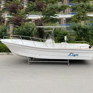 Lianya 2023 Jaar 20ft Populaire Panga Boot Center Console Vissersboot Met 90pk Motor