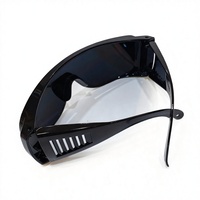 Lunettes de protection solaire certifiées ISO 12312-2, personnalisées, à porter par-dessus des lunettes de vue, protection UV400, pour l'observation des éclipses solaires