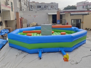 WINSUN - Circuito de Obstáculos Inflable Personalizado y Económico, Pista de Obstáculos Inflable, Trampolín Comercial, Eliminación Inflable - Product Image 6