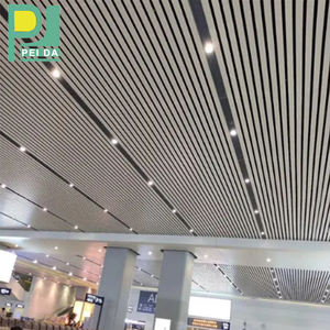 Tuile en aluminium en forme de <span class=keywords><strong>U</strong></span> pour <span class=keywords><strong>d</strong></span>écoration de plafond, résistance élevée à la corrosion, prix abordable - Product Image 2