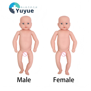 Modèle <span class=keywords><strong>de</strong></span> bébé nouveau-né réaliste <span class=keywords><strong>de</strong></span> 49 cm, mannequin d'entraînement pour la parentalité et l'éducation des enfants - Product Image 1
