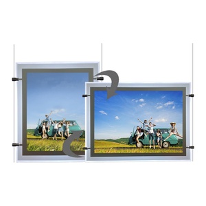A3 A4 Replaceable Poster <b>LED</b> Signs Professional Custom Illuminated <b>LED</b> Signs for Indoor Outdoor - Product Image 1