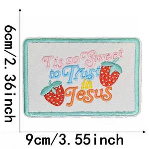 Personnalisé Rose Joyeux Noël Danse <span class=keywords><strong>Maman</strong></span> Prier Patch Brodé Fer-Sur Fleur pour Vêtements Chapeau Décoration En Gros Sergé Personnalisé - Product Image 5