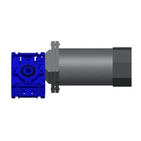 Moteur à induction monophasé 110V/220V AC avec vitesse de 1400 tr/min, caractéristiques étanches, 50HZ 60HZ, boîte de vitesses à vis sans fin, 1500 tr/min, moteur 180W