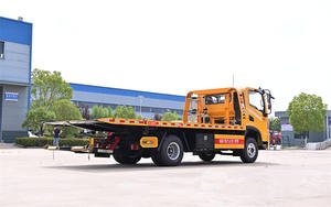 Hot Sale DONGFENG 5600mm <b>Platform</b> Wrecker 4-5 Ton Light Duty Flatbed Wrecker Towing <b>Truck</b> - Product Image 5