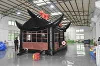 Château gonflable gonflable de videur de maison de rebond de Taekwondo dans le prix bon marché pour des enfants et des enfants