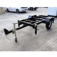 Groupe électrogène diesel portable silencieux de type remorque, 3 phases AC, 50 KVA, démarrage automatique, 50Hz, télécommande, moteur Ricardo