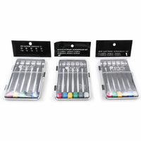 Set Obeng Mini Presisi Phillips Slotted Torx T6-T10 untuk Perbaikan Jam Tangan, Ponsel, Kacamata, Baja Cr-Mo