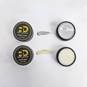 19 anni di esperienza di fabbrica barbiere negozio di aspetto naturale testurizzato bassa lucentezza Styling capelli opaca <span class=keywords><strong>pasta</strong></span> di argilla pomata per gli uomini - Product Image 2