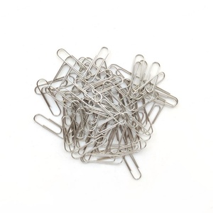 Hot Sale 28mm Standard Silver Desktop Metal <b>Paper</b> Clips Strong Organizational Tool for Office <b>Files</b> - Product Image 1