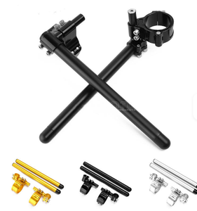 Pièces de rechange pour moto GSXR1000 <span class=keywords><strong>TL1000S</strong></span>, clip-on de guidon en aluminium CNC - Product Image 1