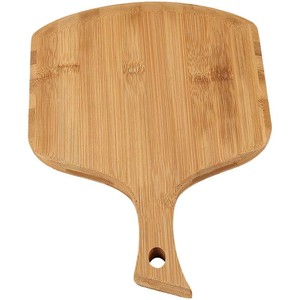 Plaque à pizza en bambou de 12 pouces avec poignée, planche à découper multifonctionnelle pour la cuisine - Product Image 5