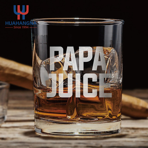 Verre à whisky double old fashioned personnalisé avec logo, 11 oz, en cristal, cadeau gravé pour grand-père, papa, père, anniversaire, retraite - Product Image 4