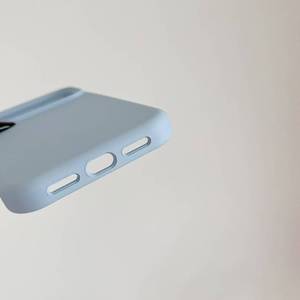 Funda de teléfono líquida de silicona con logotipo original para <span class=keywords><strong>iPhone</strong></span> 16E 16 Pro 15pro Max con artesanía electrochapada - Product Image 5