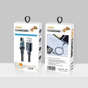 Cable de Carga Rápida de 120W con Pantalla Digital y Conector USB-C a USB-C – Cables con Medidor de Energía Inteligente de 1m/1.5m/2m - Product Image 5