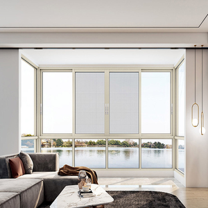 Fenêtres en verre à cadre UPVC à glissière horizontale pour projets commerciaux et résidentiels, modernes, étanches, pour balcon et ventilation - Product Image 2
