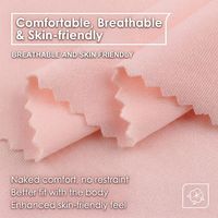 Tissu Interlock Tricoté Trame en Coton et Spandex 280GSM 44/44/12 en Pâte de Bois, Largeur 175cm, Respirant, Teinture Réactive, pour Hauts Filles et Garçons