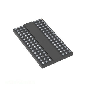 Chaîne du fabricant W631GG6MB12I 96-VFBGA Mémoire - Product Image 1