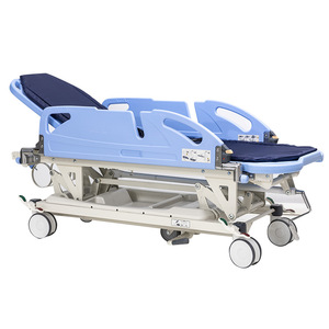 Medical emergency <b>trolley</b>, luxury transport vehicle, emergency lifting and tilting flatbed with guardrail, hospital gastroscopy - Product Image 5