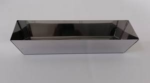 Bacs à boue de 14 pouces en acier inoxydable épais à côtés coupés pour nettoyer les couteaux, outil pour plaques de plâtre et plâtre - Product Image 2