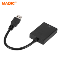 Adaptateur USB3.0 vers HDMI Adaptateur convertisseur USB vers HDMI Adaptateur vidéo multi-affichage pour projecteur d'ordinateur portable Windows