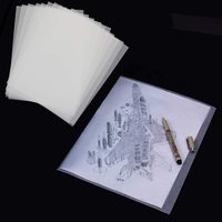 Feuilles de papier de Vellum Laser translucide imperméable A4 A3 papier de traçage papier clair 73g 83g 93g pour l'impression de croquis