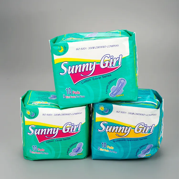 Lady sanitary pads eco friendly women sanitary napkin