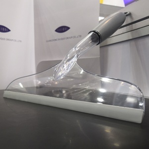 Realida nhựa cửa sổ squeegee Cleaner công cụ với xử lý ngắn và scraper cho hiệu quả kính và làm sạch bề mặt - Product Image 2