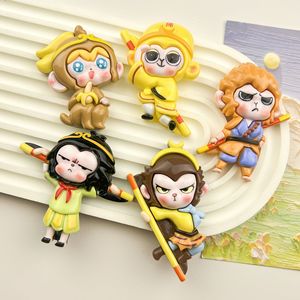 Singe Roi Résine Artisanat En Gros Épingle À Cheveux Téléphone Cas Porte-clés Résine Accessoires Résine Charmes Pour La Décoration - Product Image 1