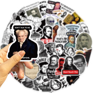 50ชิ้น<span class=keywords><strong>ประวัติ</strong></span>ศาสตร์คนที่มีชื่อเสียงตลกMemes Graffitiสติกเกอร์สําหรับแล็ปท็อปตกแต่งโทรศัพท์ไวนิลSpoof Celebrityสติกเกอร์ - Product Image 4