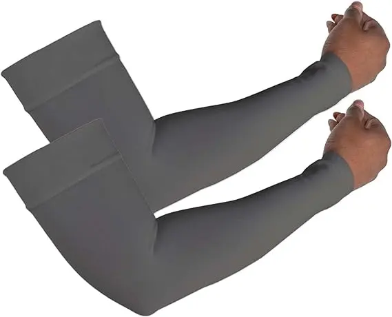Прямой рукав охлаждения унисекс модный уличный спортивный рукав для фитнеса вязаный УФ-рукав