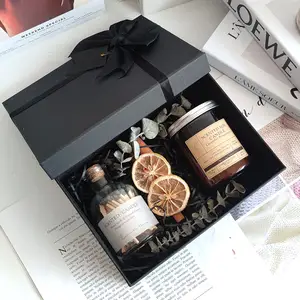 Luxury Private Label Scented Candles Gift Set, Soy Wax Candle Luxury Scented Candle Match Luxury Gift