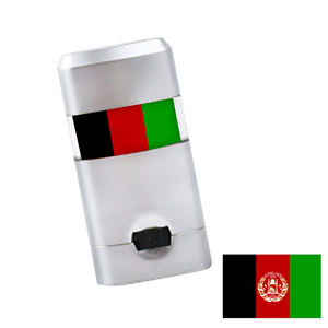 Stick di vernice per il viso in Afghanistan bandiera dei tifosi per la partita di <span class=keywords><strong>calcio</strong></span> competizioni sportive internazionali - Product Image 1