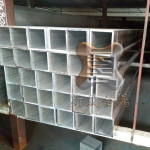6082 Aluminum Square Tubes Anodized 6000 Series Building Materials Multipurpose Profiles - Product Image 1