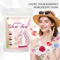Sachets de thé naturel aux herbes pour l'éclat de la peau, 5g*10, thé sans caféine pour une peau radieuse, service de marque privée personnalisable et OEM ODM