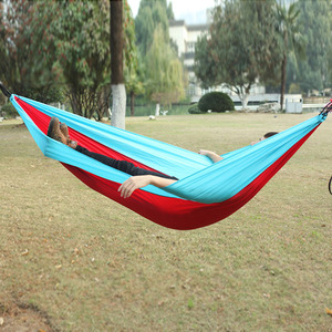 HA-006 휴대용 나일론 더블 해먹 의자 300x200cm 정원 야외 모기장 캠핑 - Product Image 6