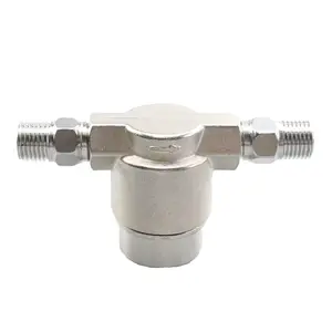 High Pressure Filters Spray System Accessories With Pipe Straight Fitting 3/8" Tube to 1/4" Male Thread Gardening Tool